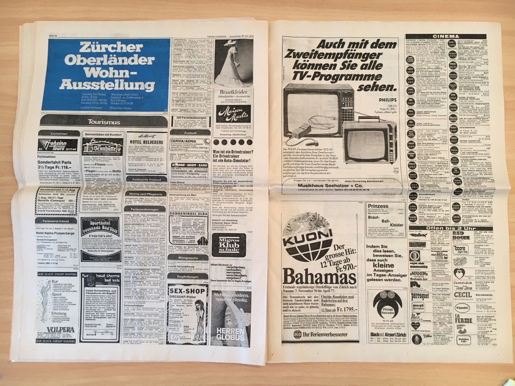 Riviste & Magazine: Tagesanzeiger vom 29. Juli 1976 – Usato da Luzern venduto da Jiggy_8898 7