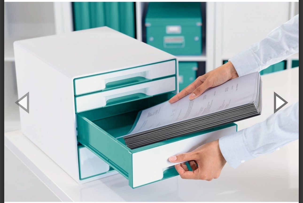 Contenitori & Simili: neue Leitz Schubladenbox Wow Cube 4, Ice Blue – Nuovo e nell'imballaggio originale da Necker venduto da liq24 2