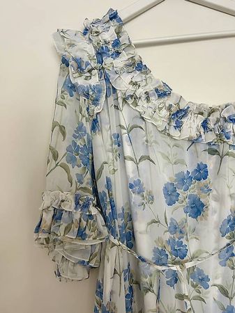 Needle & Thread  Moonshine Asymmetrical Kleid Grösse 36