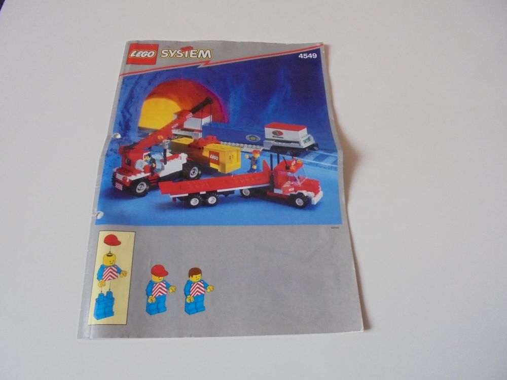 Lego Giocattoli: LEGO - EISENBAHN - ANLEITUNG - 4549 – Usato da Gelterkinden venduto da ajdt4