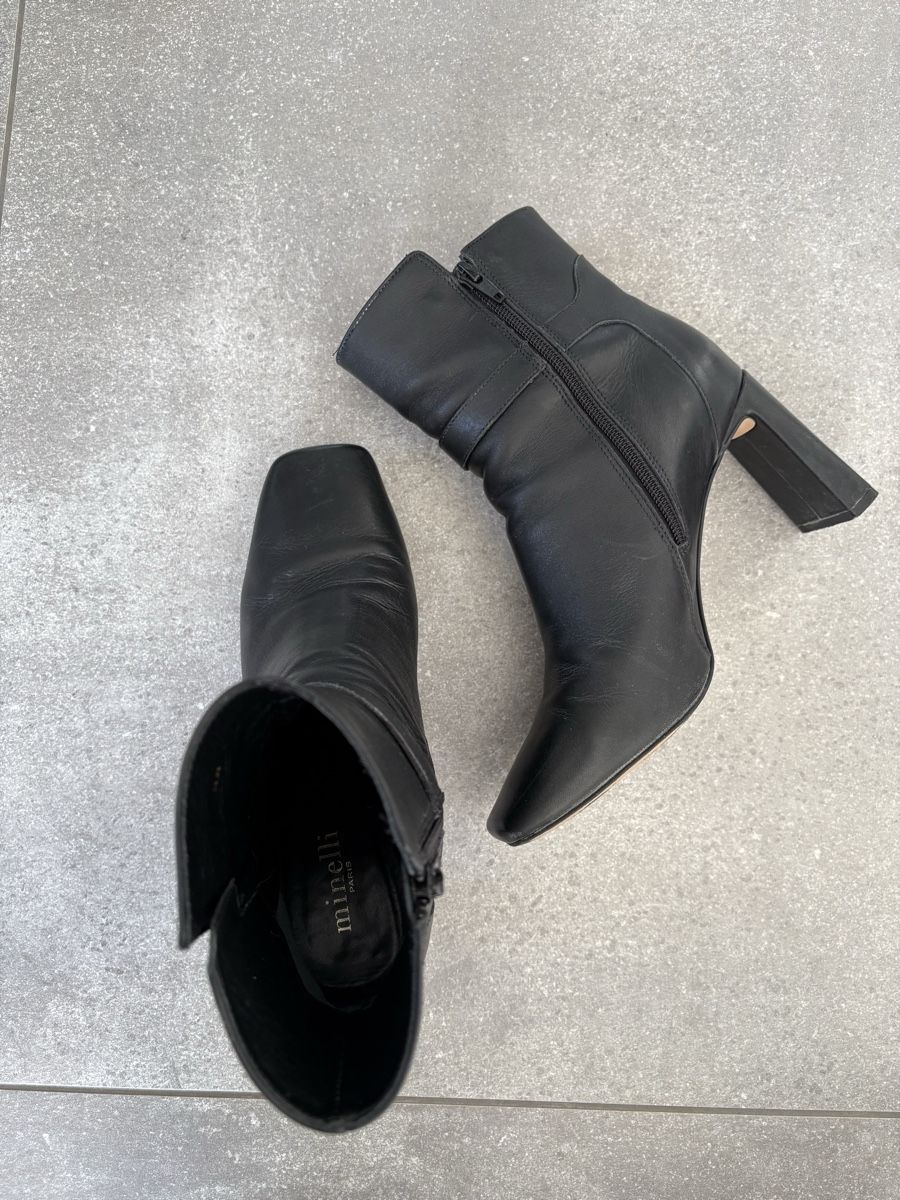 Scarpe da donna: Minelli bottines en cuir 38 – Usato da Poliez-le-Grand venduto da mila011 5