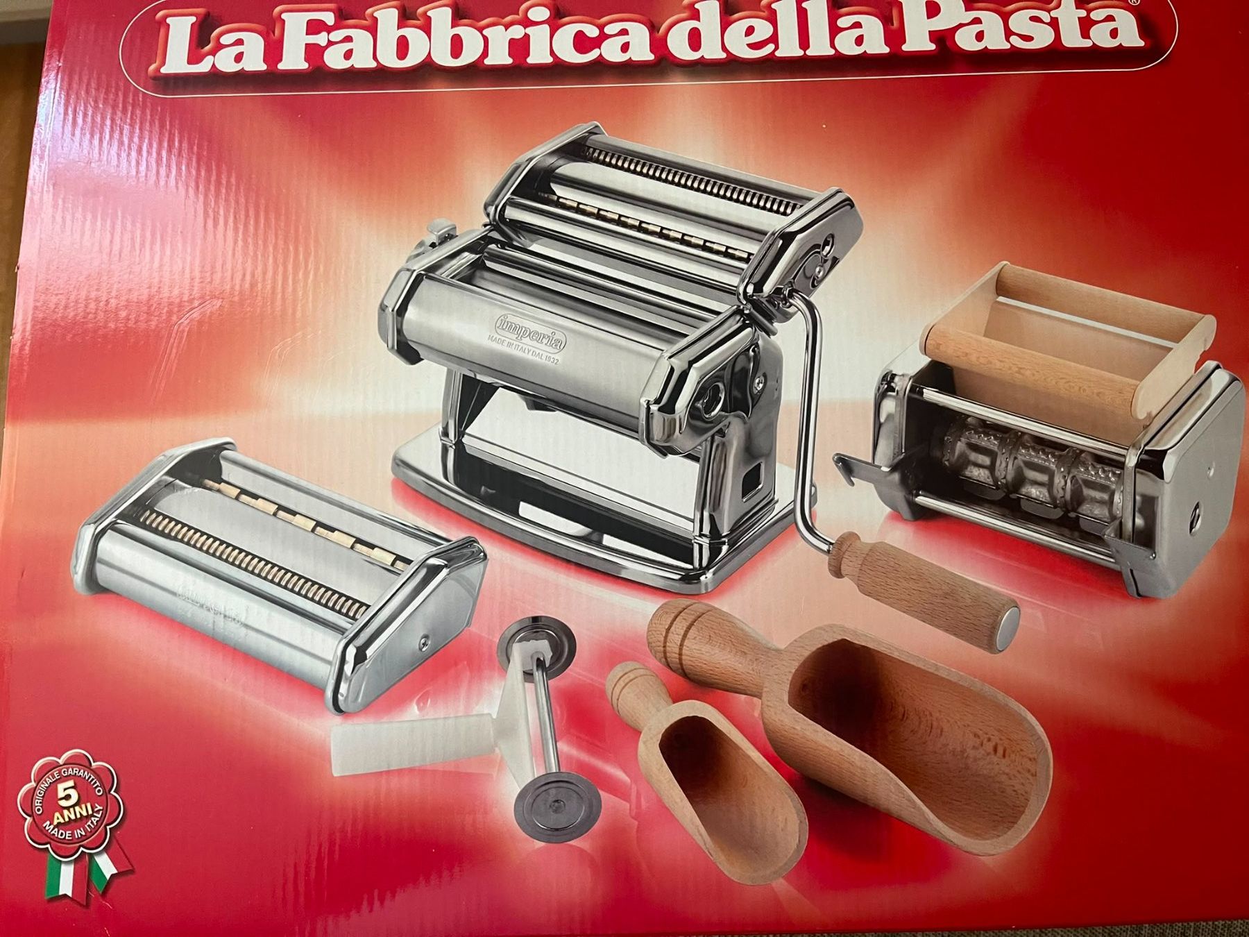 Küchengeräte: Imperia Pasta Maschine – Neu und originalverpackt aus Oberbüren von msuisse