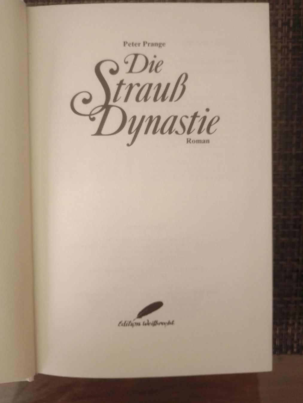 Libri: Die Strauß Dynastie – Usato da Bassersdorf venduto da elm_f9sw 1