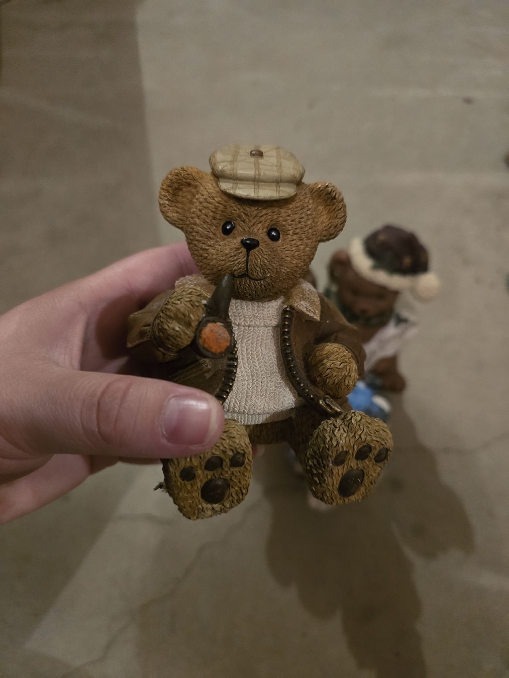Tutte le decorazioni: 4 Teddy Bären Figuren Weihnachtsdeko  – Usato da Wald zh venduto da LilysZauberwelt 1