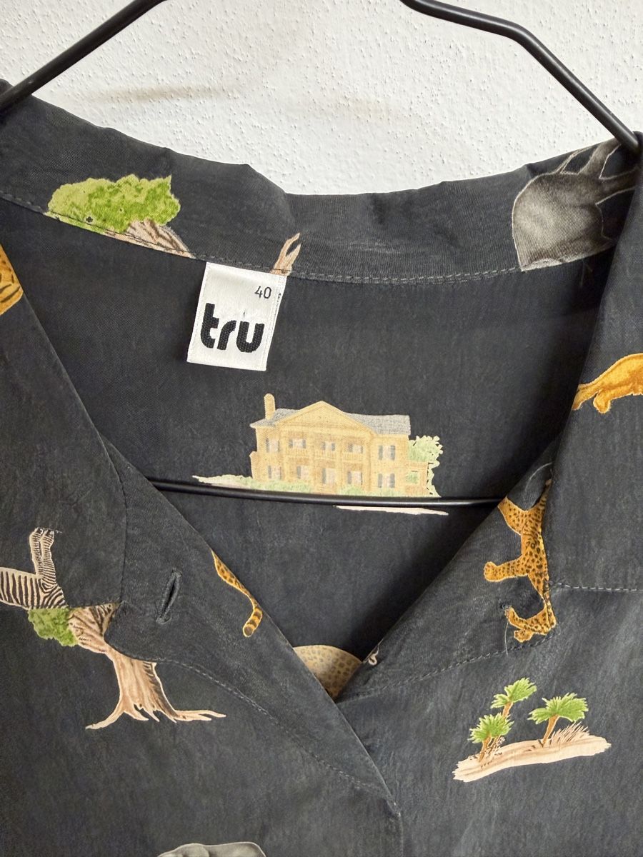Camicie: Vintage Seidenhemd – Usato da Neerach venduto da the_modern_mini 1