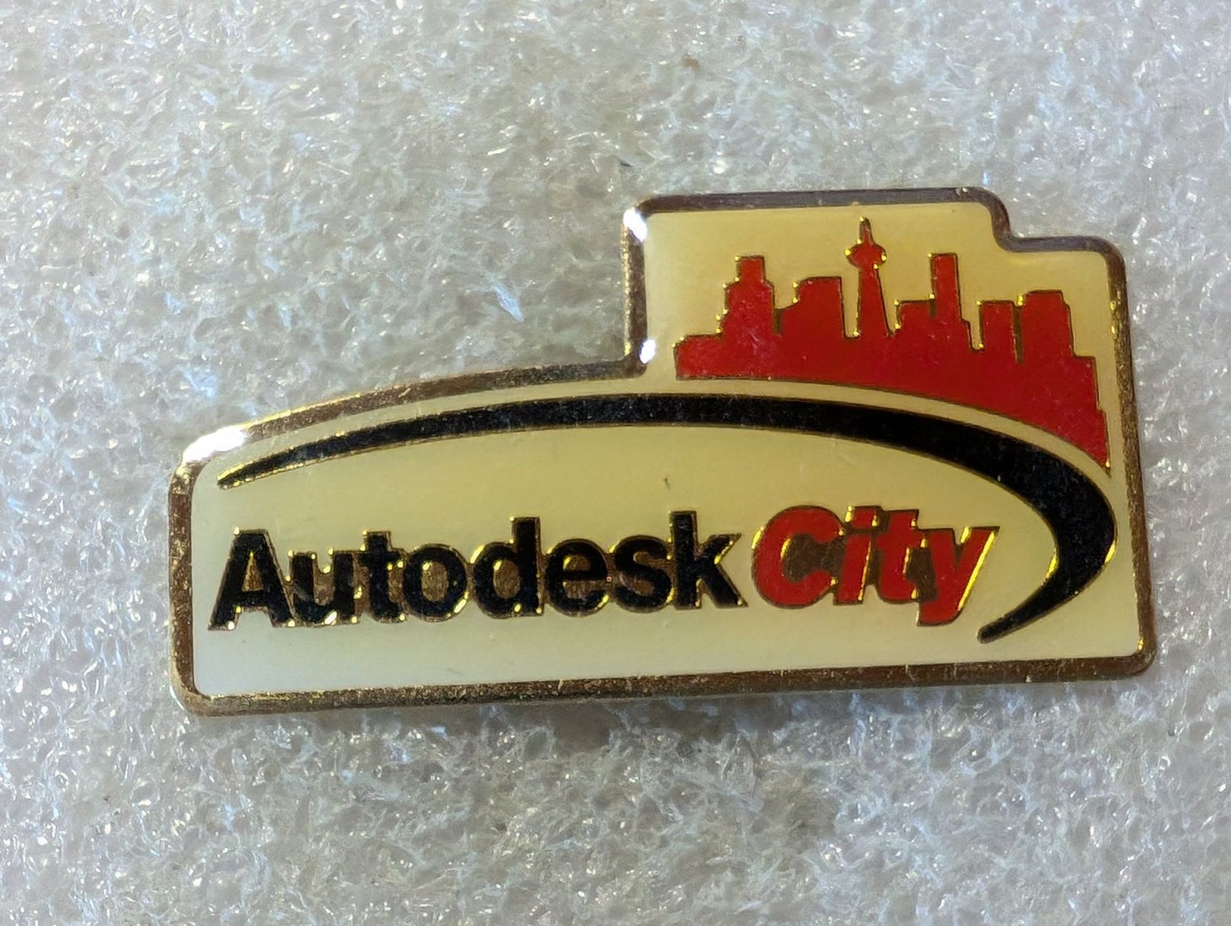 Placchette & Badge: Ansteckpin 136: Autodesk City – Usato da Oppligen venduto da Pin-Fall-Shop