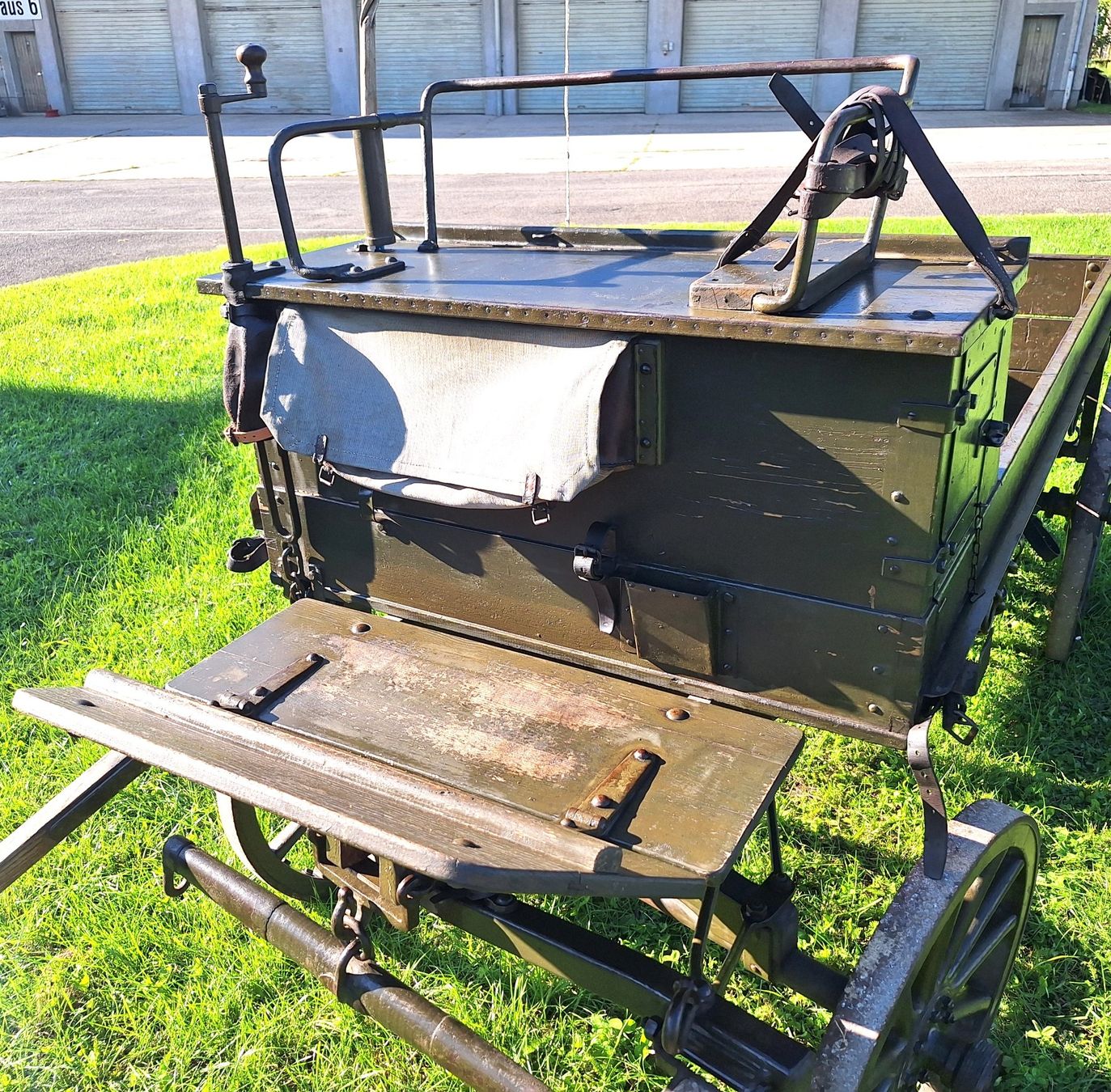 Carrozze: Schweizer Armee, Gebirgsfourgon (Kutsche) – Usato da Schaffhausen venduto da Hottschili 5