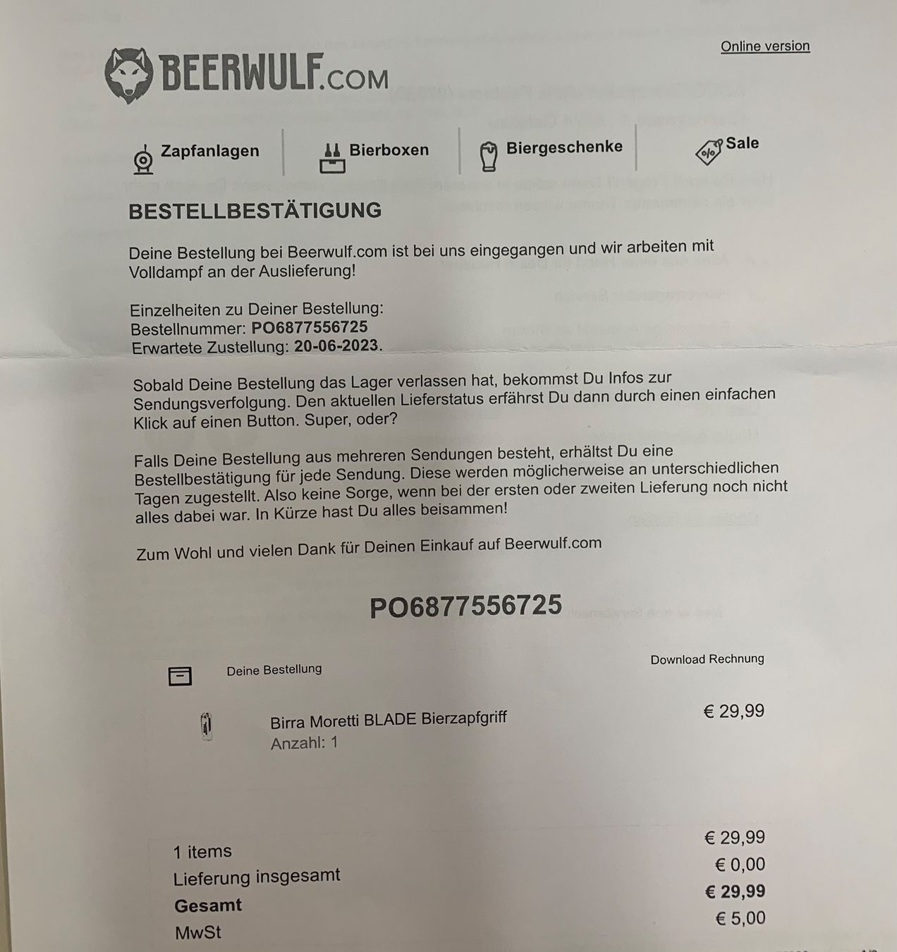 Küchengeräte: Blade Bierzapfanlage – Gebraucht aus Goldach von fabbronec 6