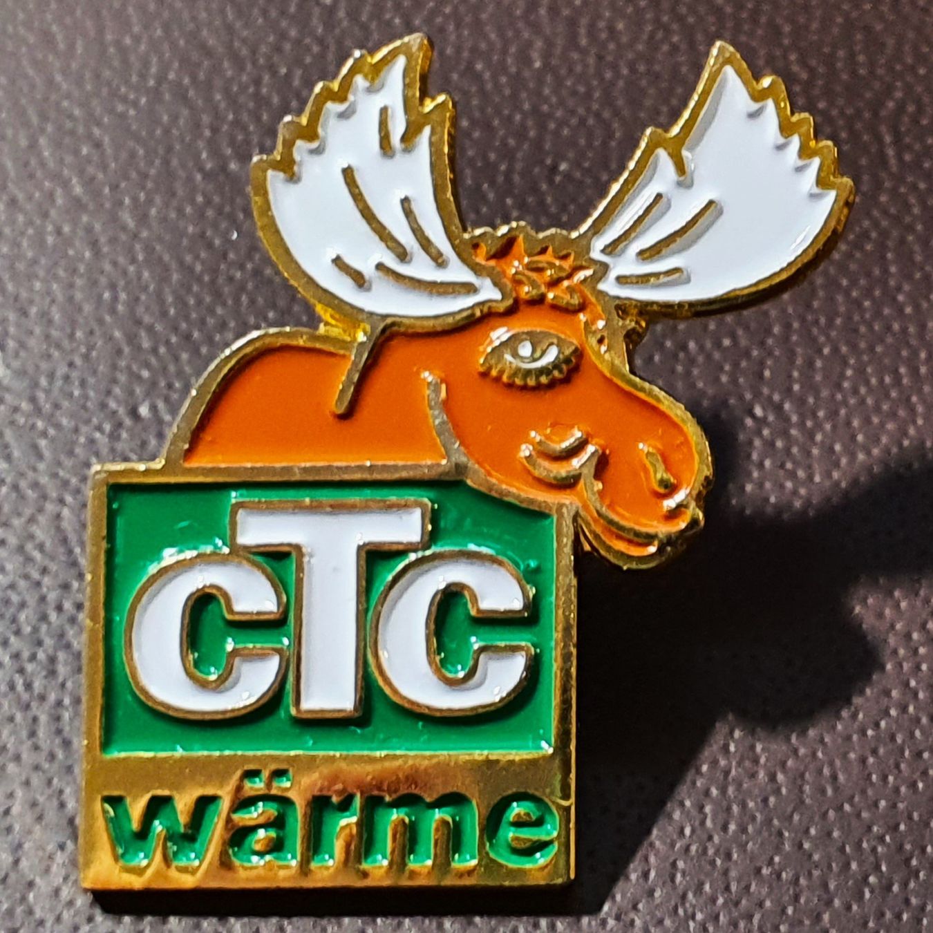 Placchette & Badge: R762 - Pin CTC wärme Elch – Usato da Reinach BL venduto da Boston-Verkauf
