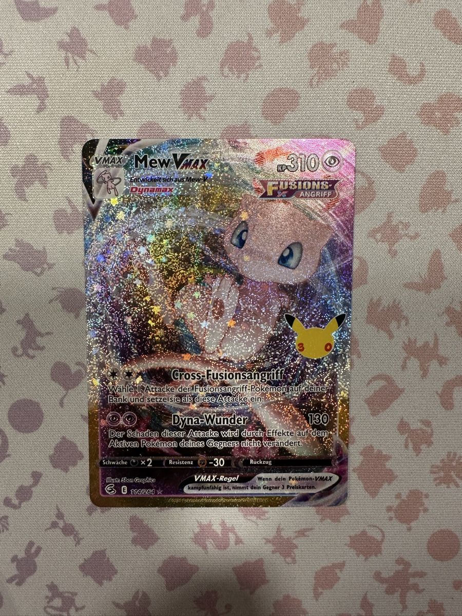 Pokémon Cartes à collectionner: Mew Vmax 30th Deutsch ab 1.-- – D'occasion à Recherswil par Nitschy