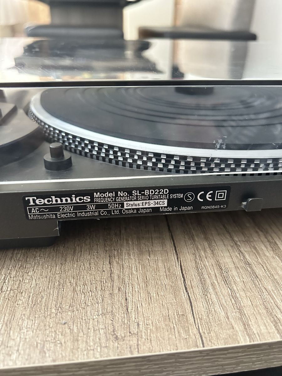 Technics Tourne-disques: Technics SL-BD22D Plattenspieler defekt  – Défectueux à Pratteln par andi1977 8