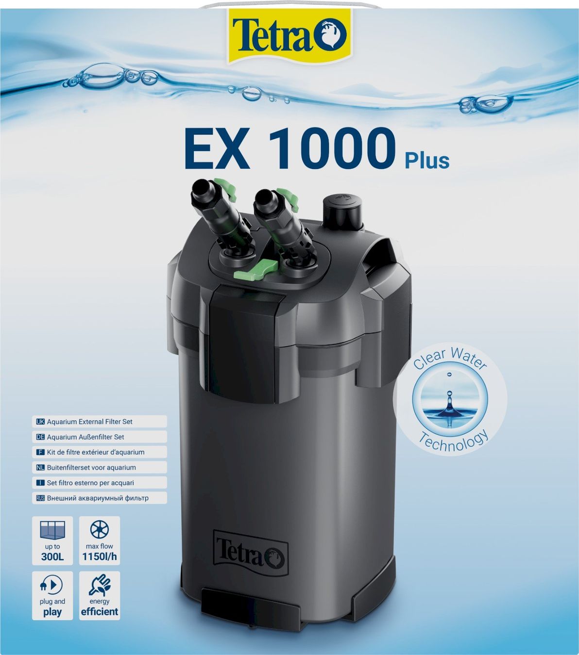 Filtres: Tetra EX 1000 Plus Aquarienfilter – Neuf avec emballage d'origine à Bottighofen par zaap