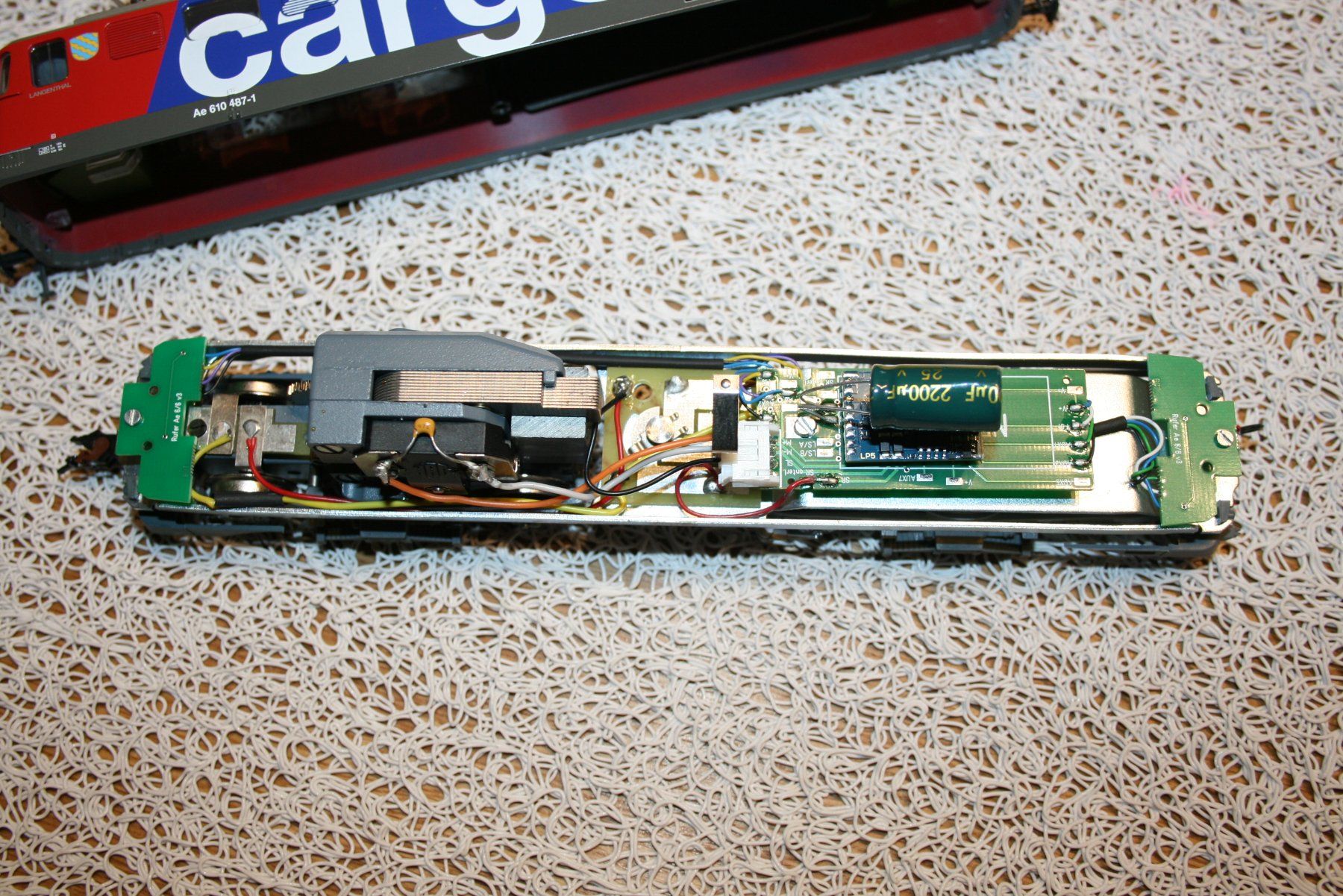 Hag Modellini di ferrovie: HAG 11095 SBB Ae 610 Cargo mit Wappen "Langenthal"  digital – Usato da Bavois venduto da Alainuldry 5