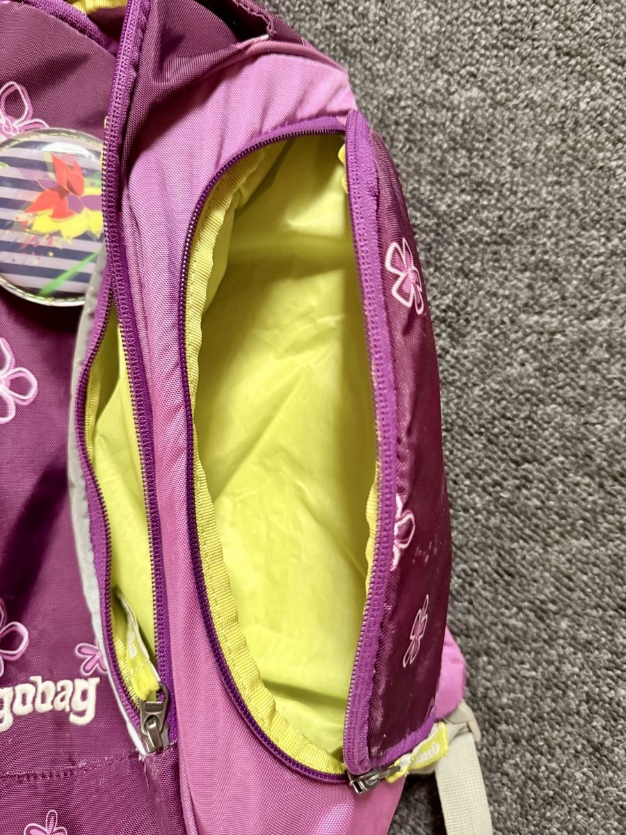 Ergobag Sacs & sacs à dos: Ergobag Rucksack lila mit Blumenmuster – D'occasion à Worben par Teddy112 3