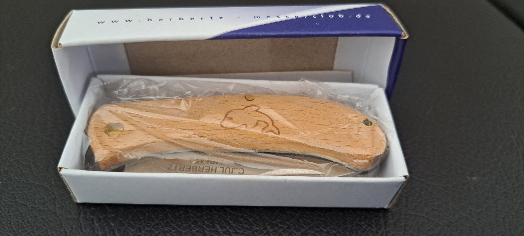 Herbertz Accessori: Herbertz Taschenmesser mit Holzgriff – Nuovo e nell'imballaggio originale da Müllheim Dorf venduto da Miss_suisse 1