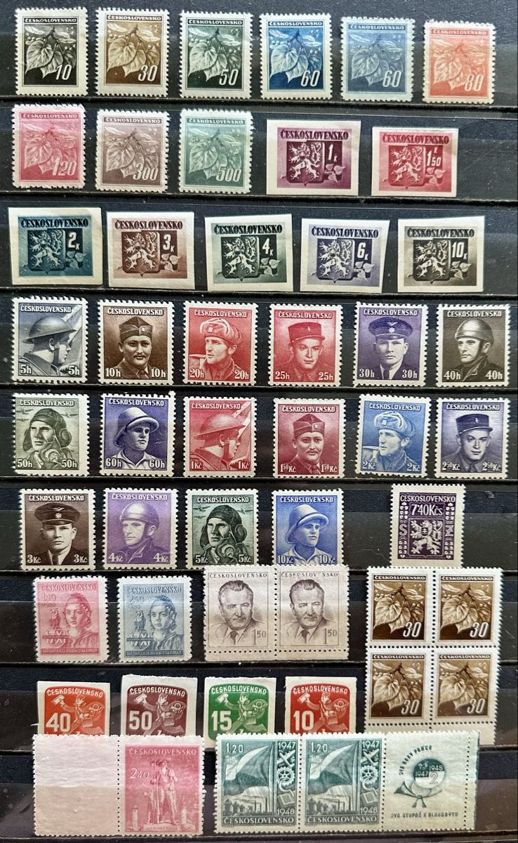 Tous les timbres: Tschechoslowakei  – Neuf (Voir description) à Duebendorf par Fczfanrobi