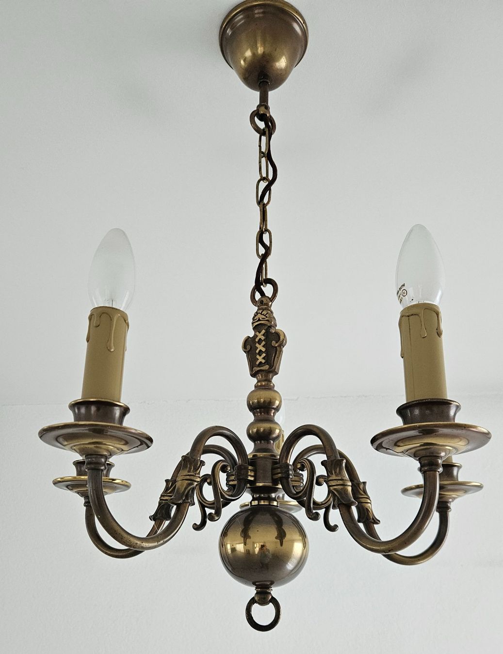 Lampadari & plafoniere: 1Deckenlampe und 2 Wandlampen antik Messing – Usato da Oftringen venduto da Dinu10 1