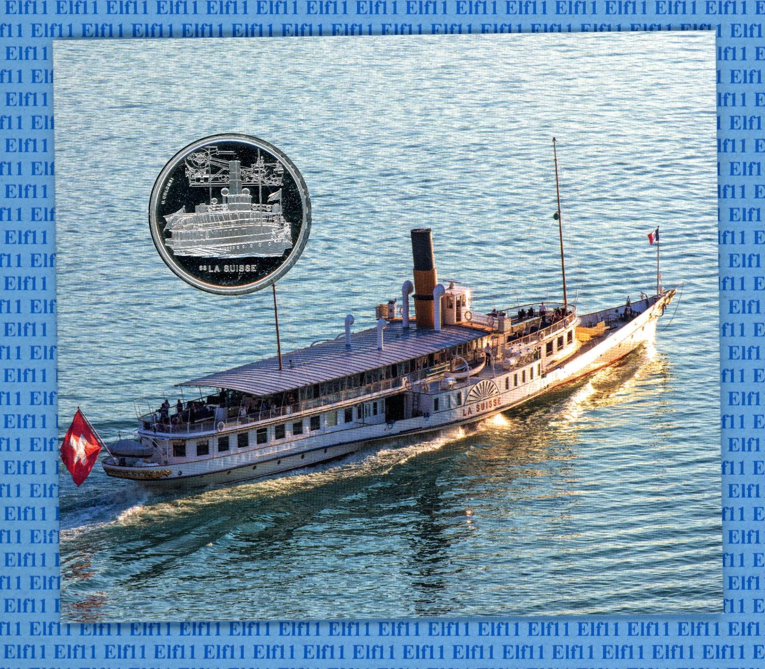 Tutti le monete: CHF__20.00 2018 DS La Suisse im Folder stgl 20 Franken – Nuovo e nell'imballaggio originale da Widnau venduto da Elf11 1
