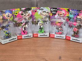 Splatoon - Inkling Aioli Limone Amiibos / 5 Stk. / Neu & OVP