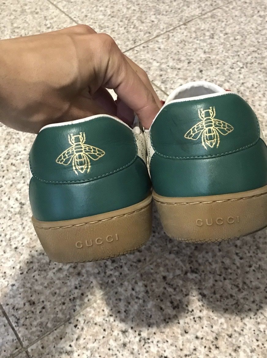 Gucci Scarpe da uomo: Gucci Sneaker Dapper Dan GG Leder Neuwertig Grösse 8 – Nuovo (secondo la descrizione) da Zürich venduto da PacoSells 7