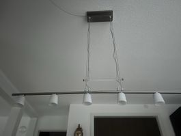 Hängelampe mit 6 Spots, Lampe, Leuchte, Top Zustand!