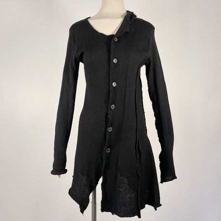 RUNDHOLZ Black Wool Cardigan