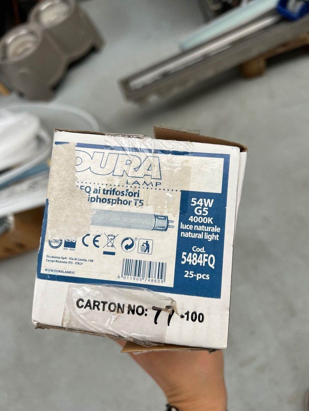 Lampade: DURA TRIPHOSPHOR LAMP T5 DFQ 54W – Nuovo e nell'imballaggio originale da Mägenwil venduto da BackInWhite