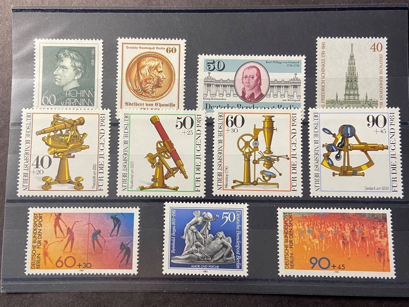 Tutti i francobolli: Berlin 1981 Jahresausgabe  ** – Usato da Wil SG venduto da fva01 2