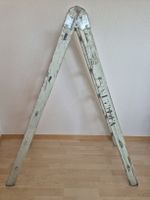 antike Holz-Malerleiter