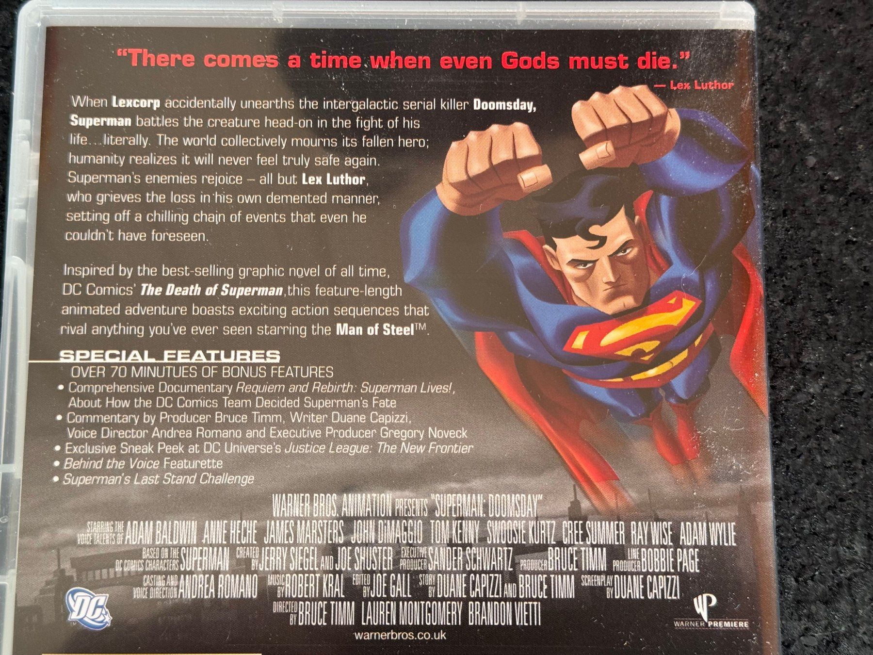 Alle DVDs: SUPERMAN "Doomsday" DVD EN – Gebraucht aus Fribourg von tschjoly 2
