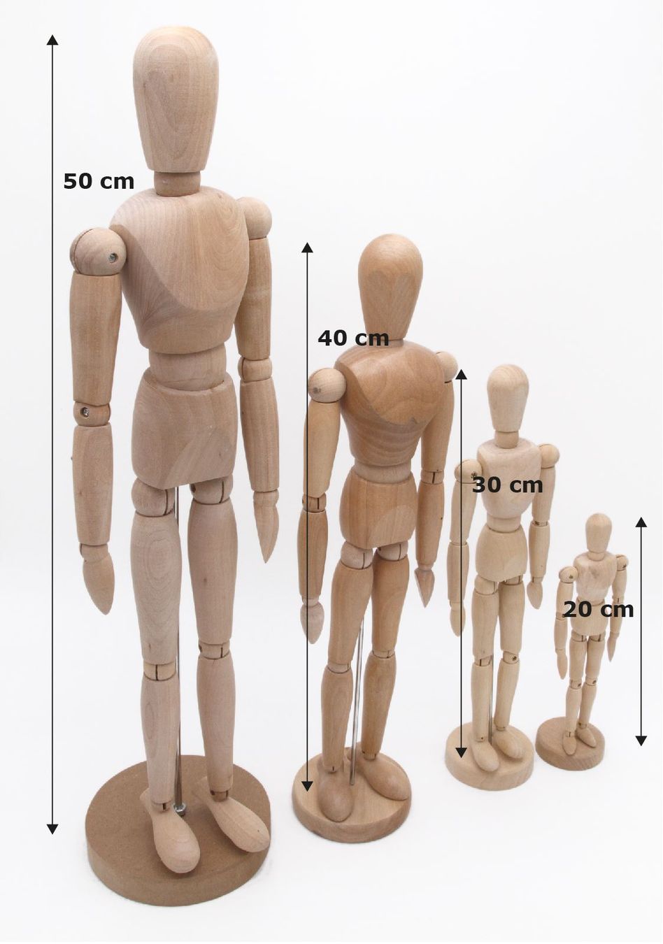 Altro materiale per artisti: Gliederpuppe Holz 40 cm – Nuovo e nell'imballaggio originale da Escholzmatt venduto da crazyteam 1