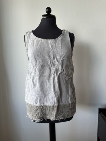 Colette Oberteil Damen Grösse M Leinen Look gute Zustand