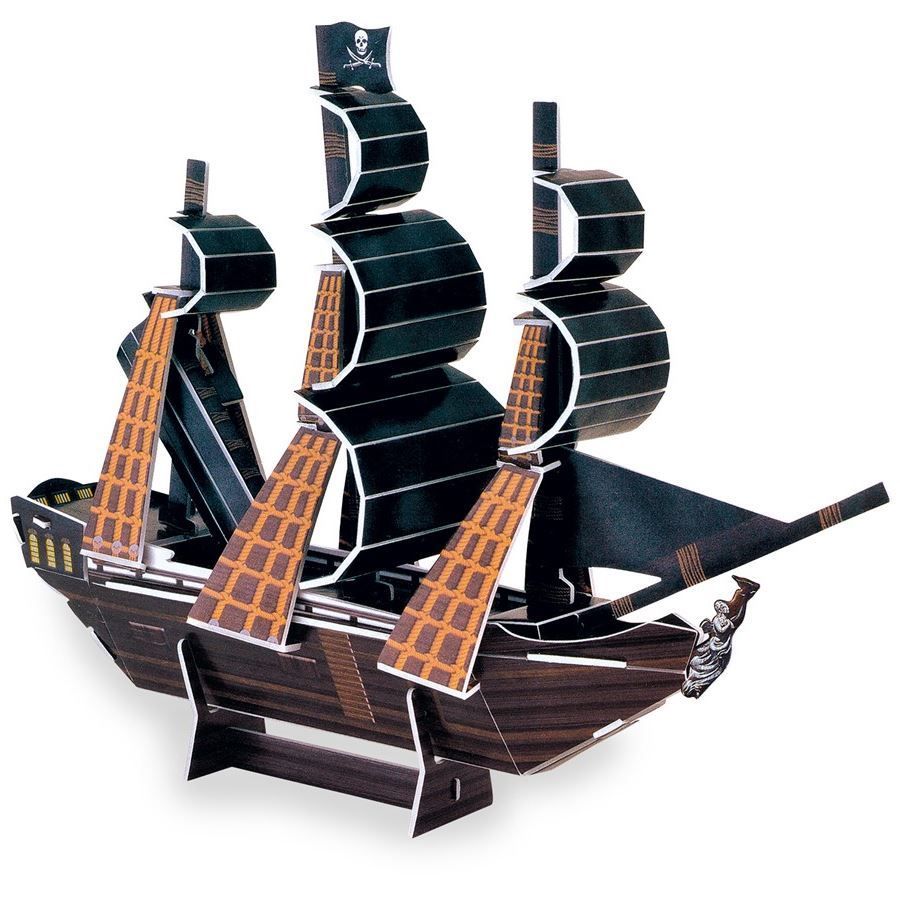 Puzzle: 3D-Puzzle Piratenschiff -Pearl- – Nuovo e nell'imballaggio originale da Wettingen venduto da Swala 2