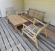 Garten Lounge Set / Sitzgruppe 4-teilig