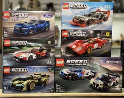 Lego Speed Champions 76906, 76916, 76920, 76921, 76922 76923
