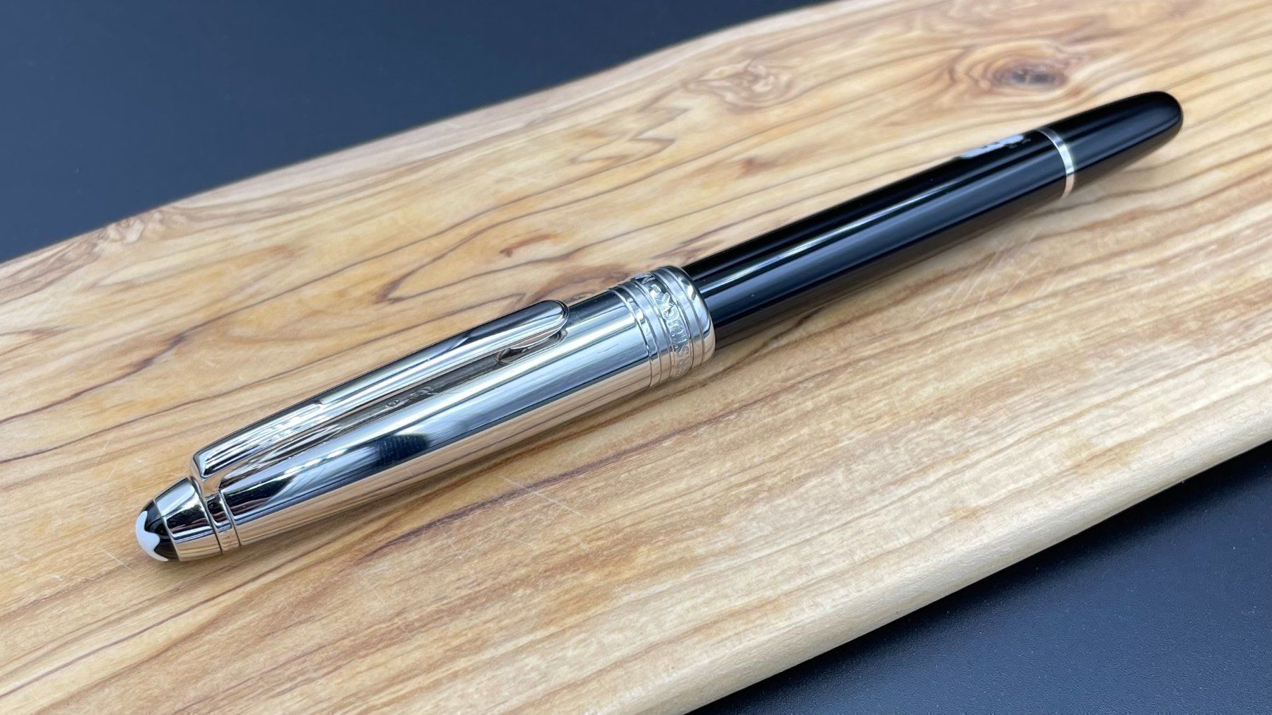 Montblanc Penna & Evidenziatori: Montblanc Solitaire Stainless Steel Doué – Usato da Beringen venduto da Luxinu 2