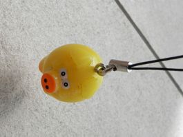 Miggi Migros Schweinchen als Anhänger Schlüsselanhänger