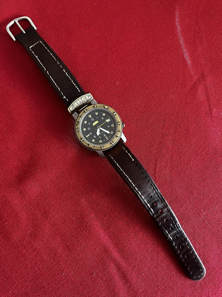 Uhren: Vintage Camel Trophy Quartz Watch – Defekt aus Genève von  4