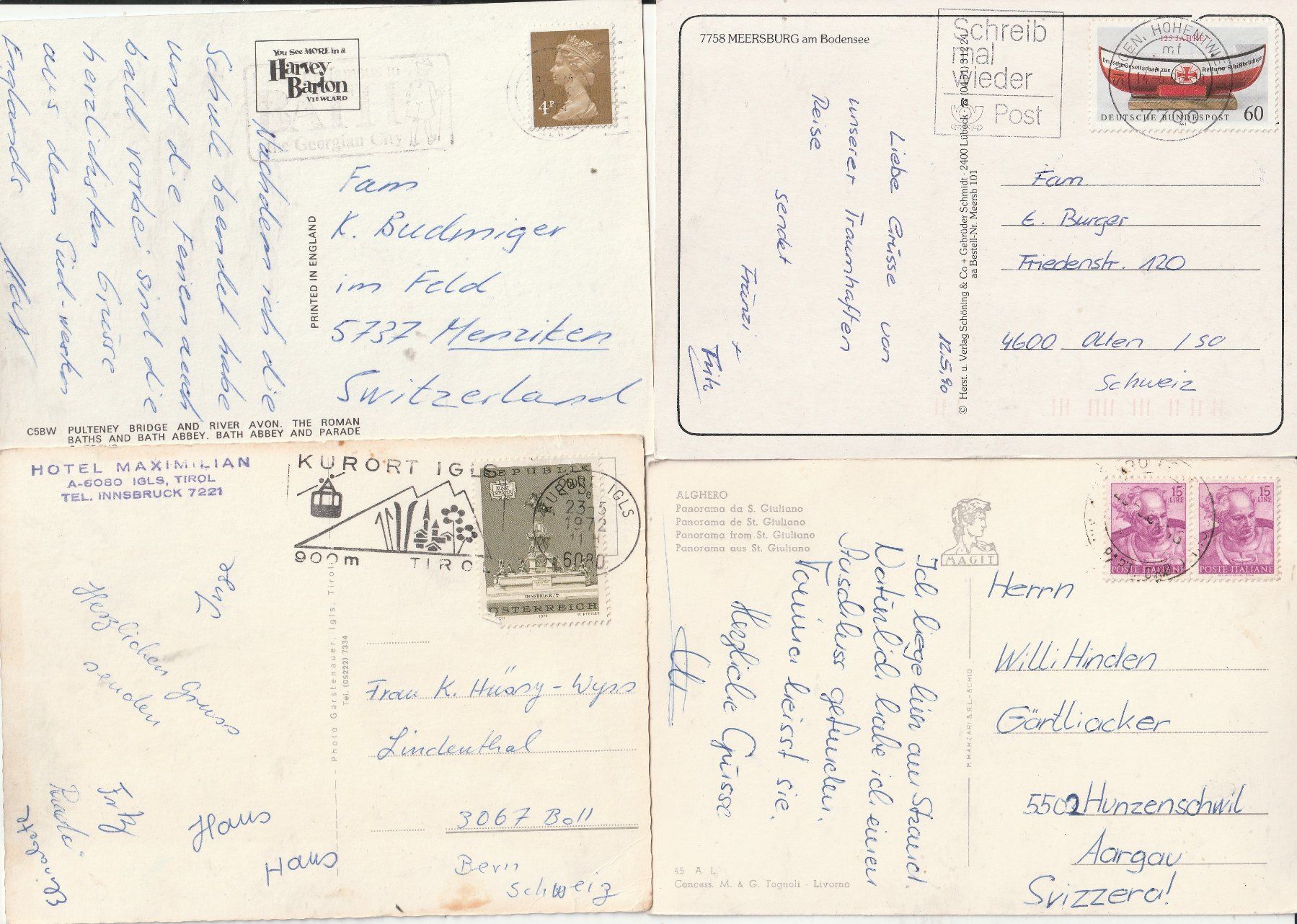 Cartes postales: 20 Karten Weltweit – D'occasion à Lumbrein par made02 3