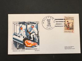 USA Skylab Astronauten FDC 1973   (P724)