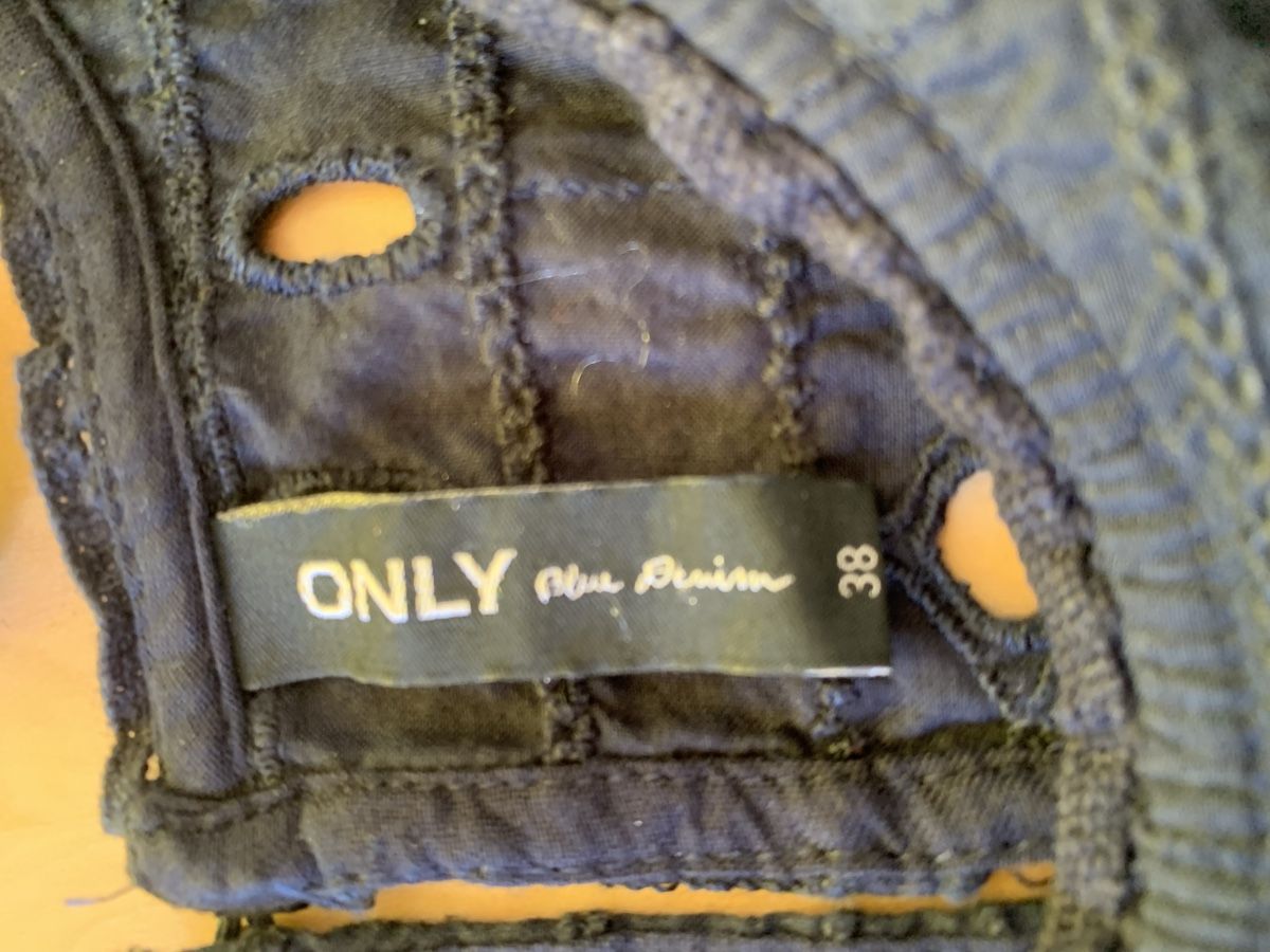 Camicette: Only Bluse, Gr. 38, dunkelblau, Viskose – Usato da Galgenen venduto da Waldliesel 2