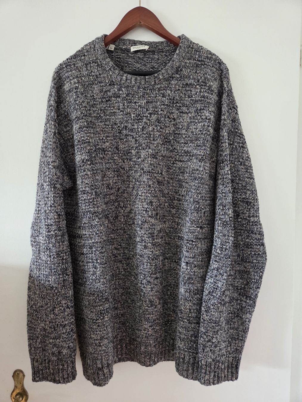 Maglioni & Felpe: Selected Homme Strickpullover, XXL, Grau melliert,Baumwolle – Usato da Basel venduto da Anghkorwatt