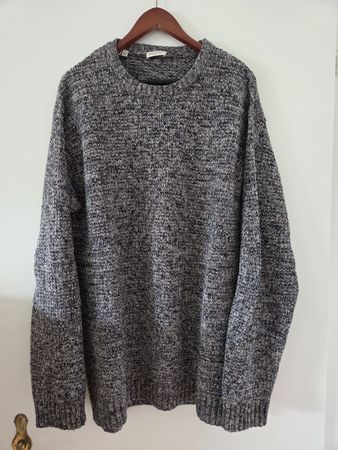 Selected Homme Strickpullover, XXL, Grau melliert,Baumwolle
