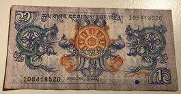 Bhutan 1 Ngultrum 2006