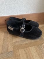 Ballerines bleu marine, velours, La Cadena, taille 27