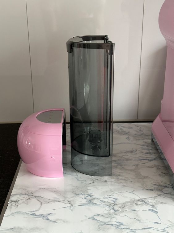 SMEG Espressomaschine RETRO PINK * sehr gepflegt * + Kaffee Kaufen