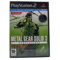 Metal Gear Solid 3 Subsistence - PS2