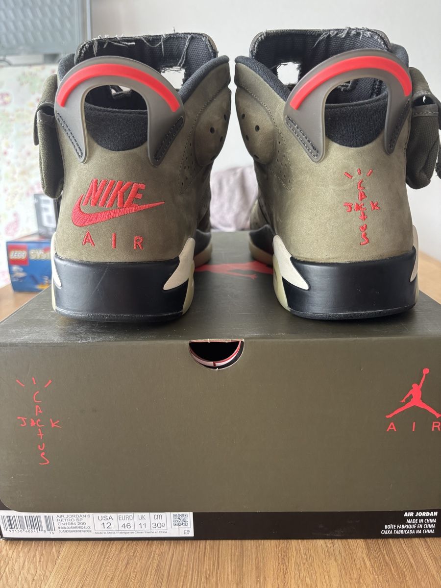 Jordan Scarpe da uomo: Jordan 6 Travis Scott Us12 – Usato da Delémont venduto da Popcultureee 1
