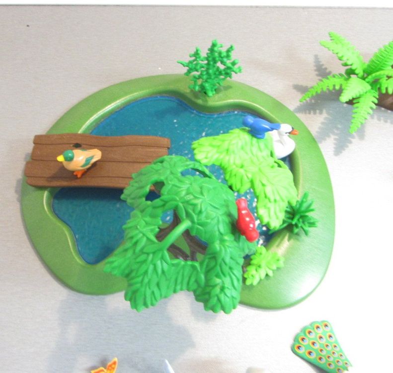 Playmobil herzige Wald und Wiesentiere mit Teich Kaufen auf Ricardo