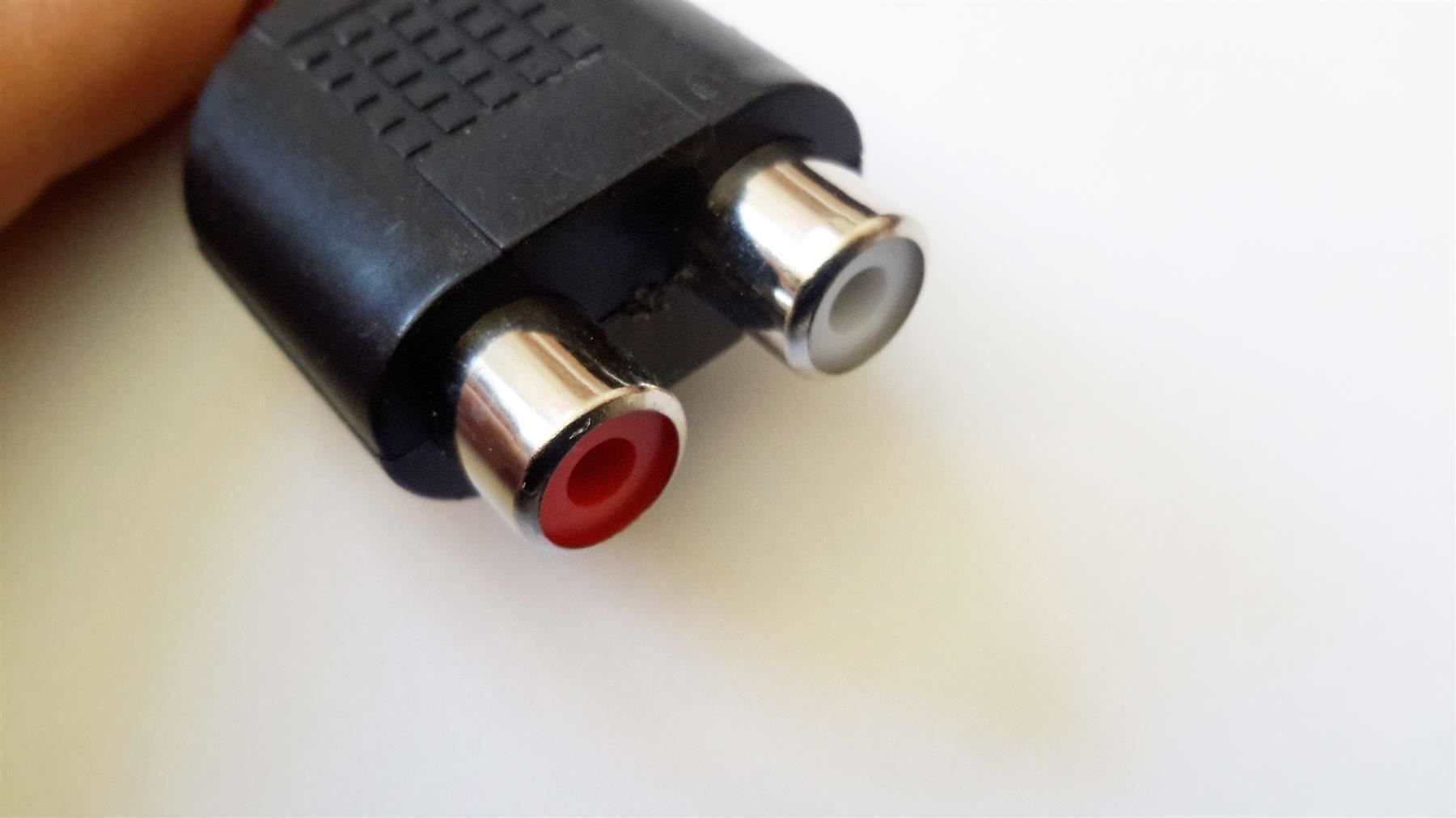 Unità & Adattatore: Adapter Cinch Stecker -> 2x Cinch Buchse – Nuovo e nell'imballaggio originale da St. Gallen venduto da cointec 5
